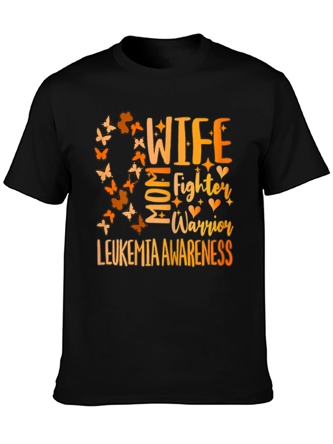 Leukemia Awareness Wife Mom Fighter Warrior T-Shirt