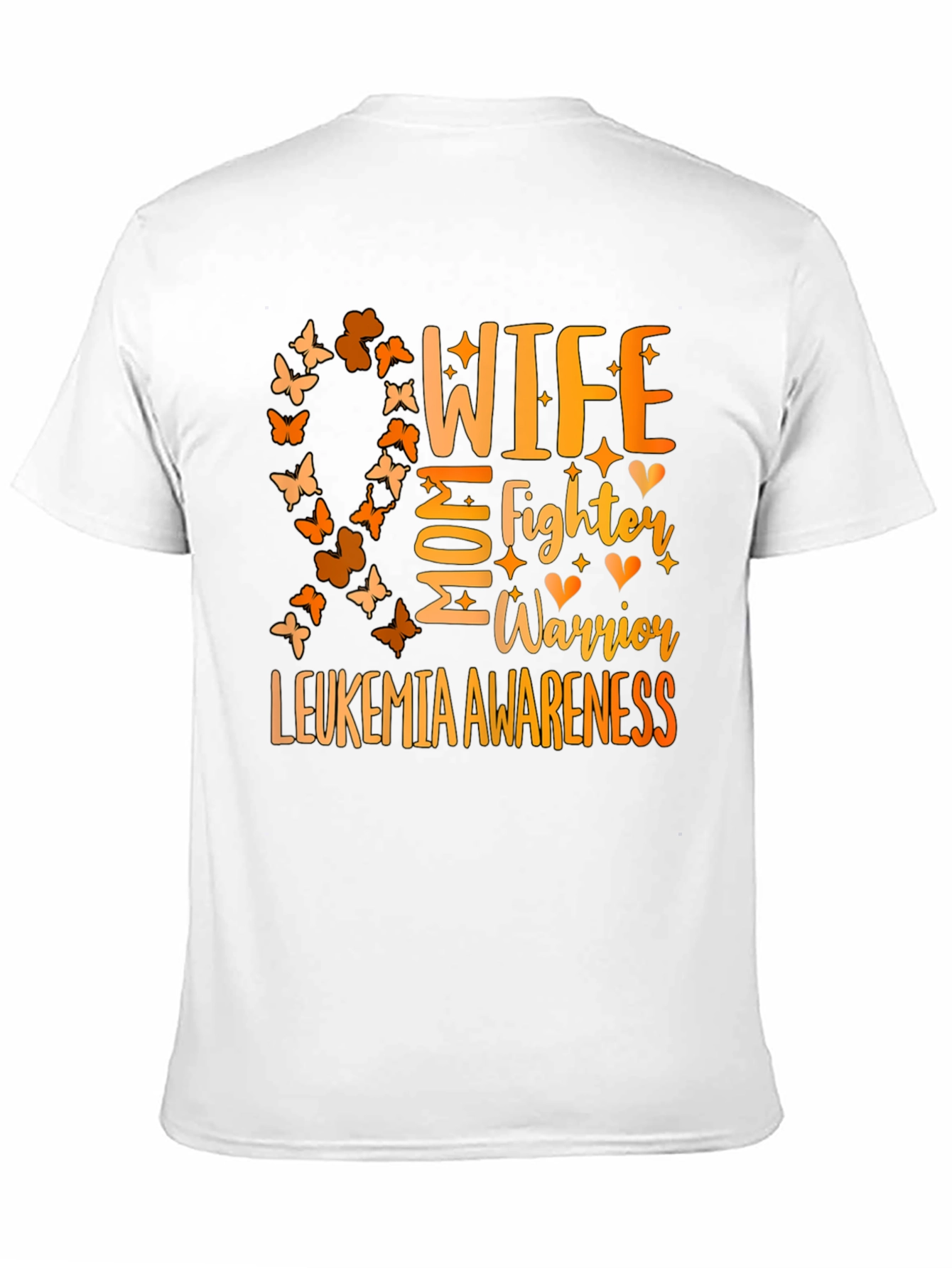 Leukemia Awareness Wife Mom Fighter Warrior T-Shirt