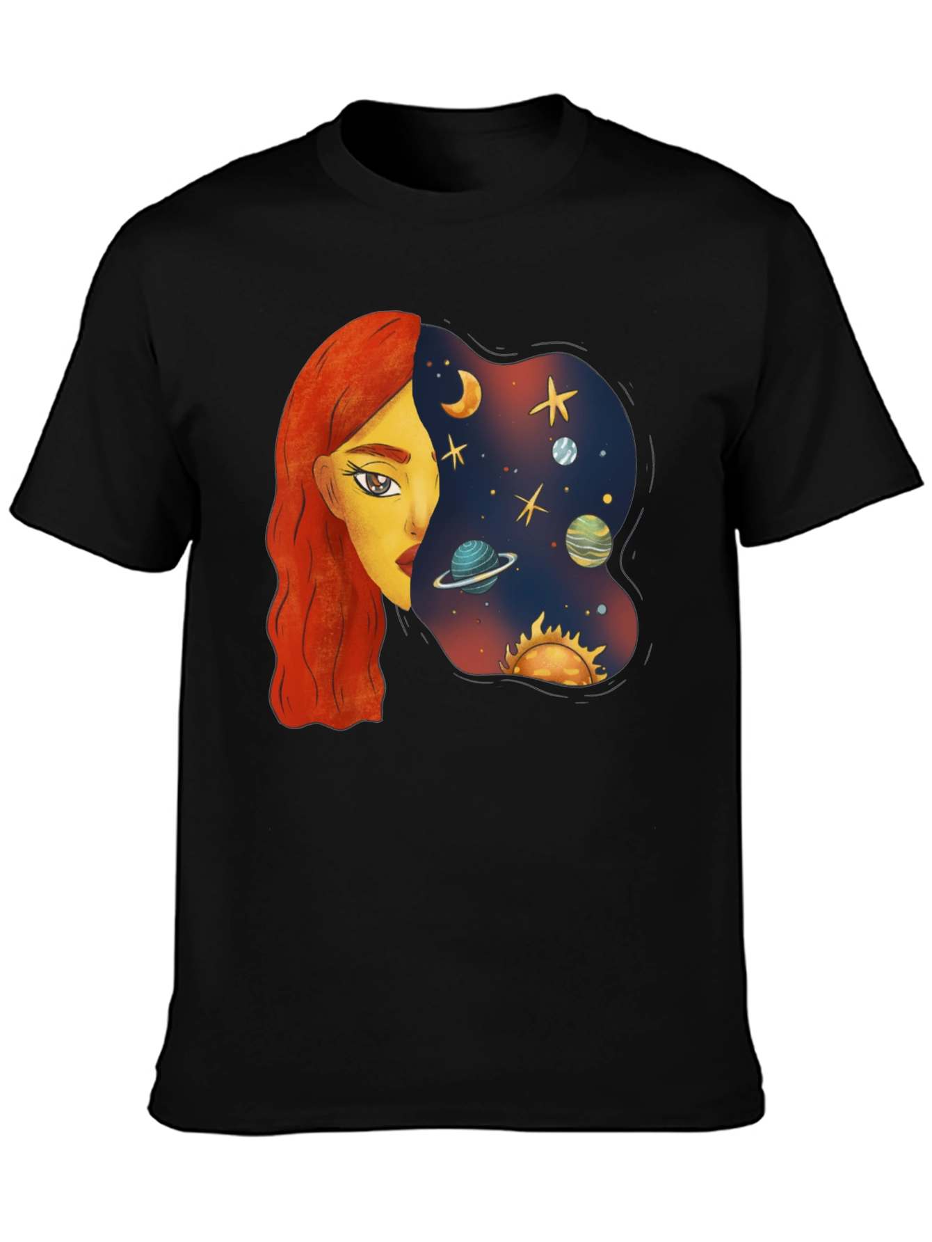 Cosmic Mind T-Shirt: Black Unisex Tee