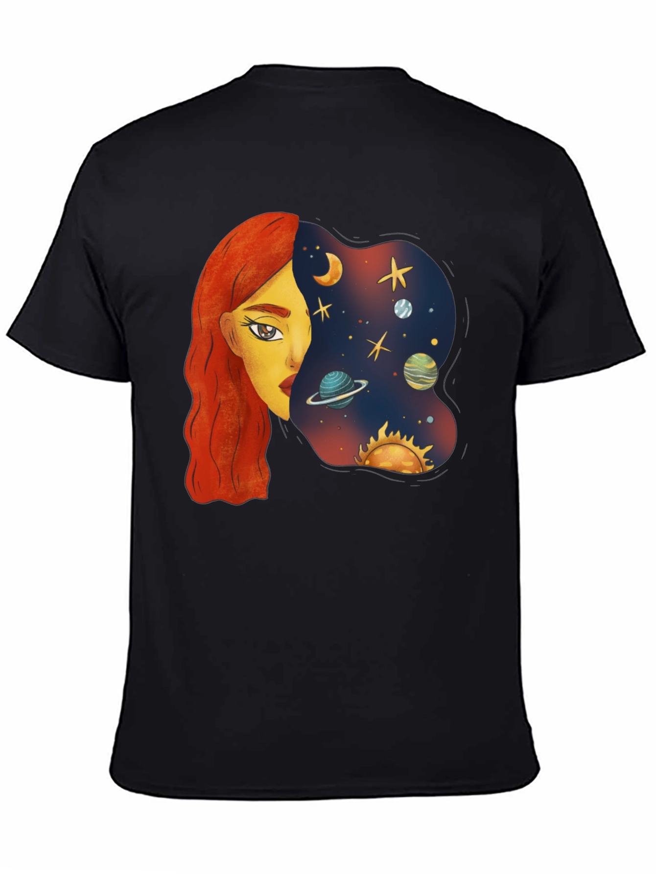 Cosmic Mind T-Shirt: Black Unisex Tee