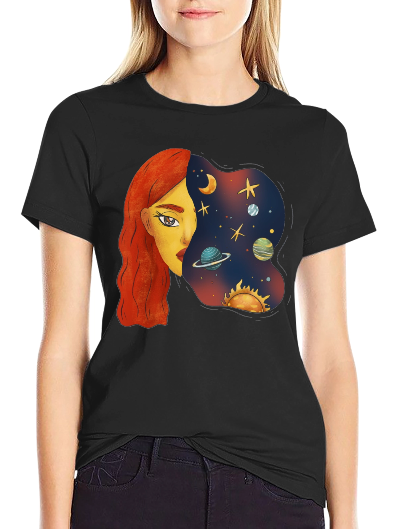 Cosmic Mind T-Shirt: Black Unisex Tee