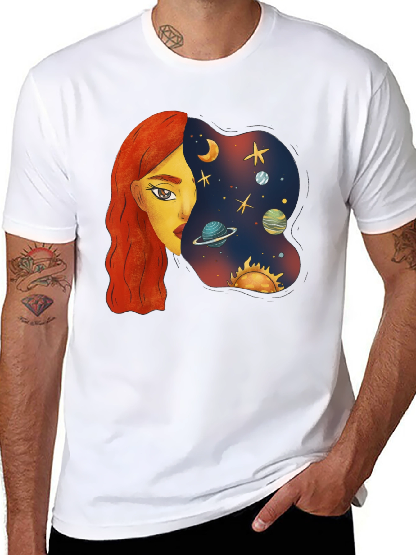 Cosmic Mind T-Shirt: Black Unisex Tee