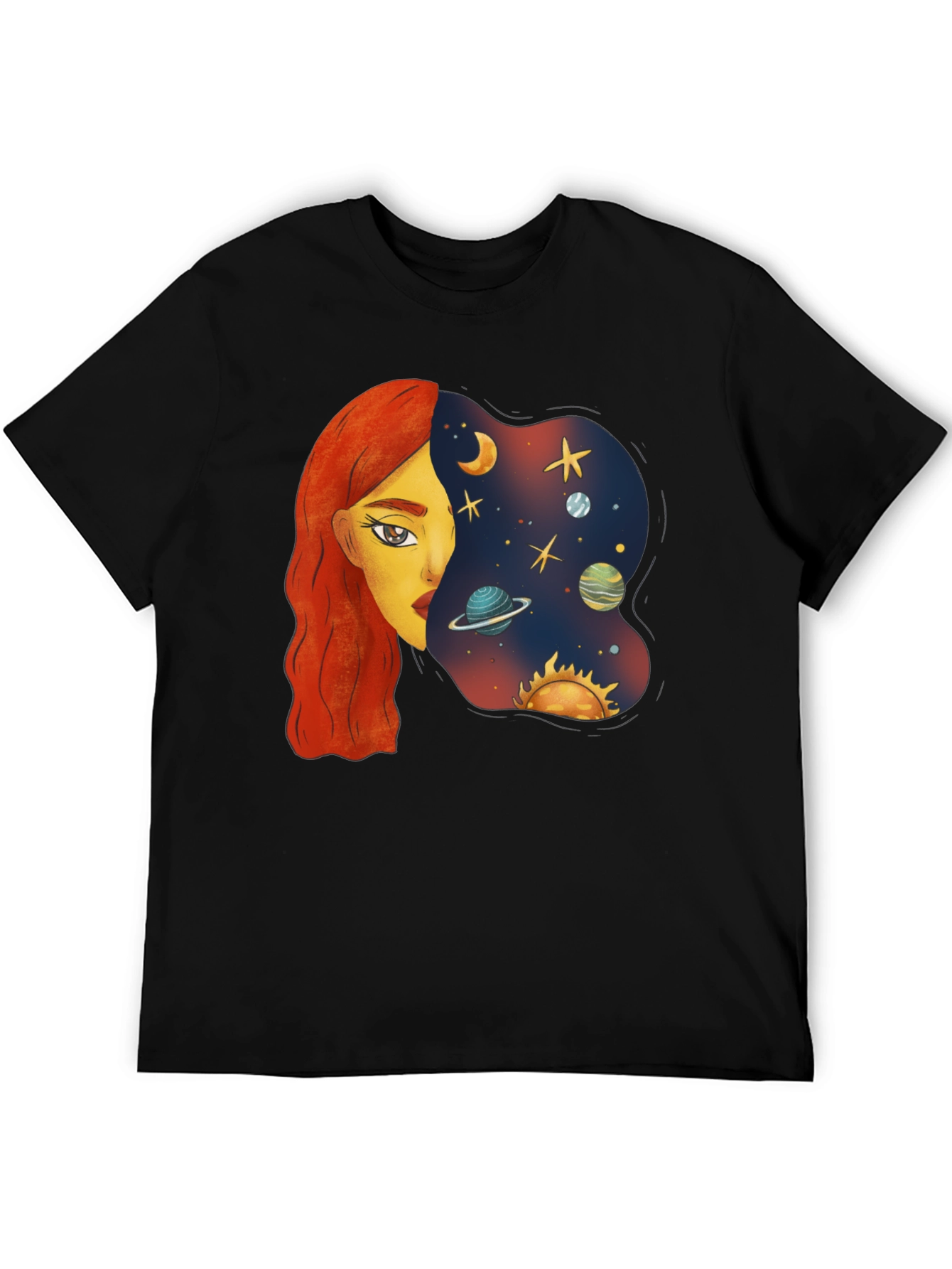 Cosmic Mind T-Shirt: Black Unisex Tee