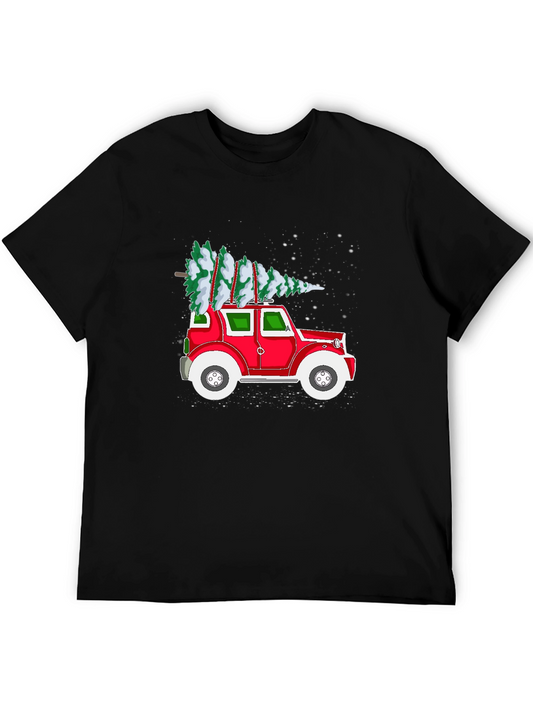 Christmas Tree Car Graphic Tee