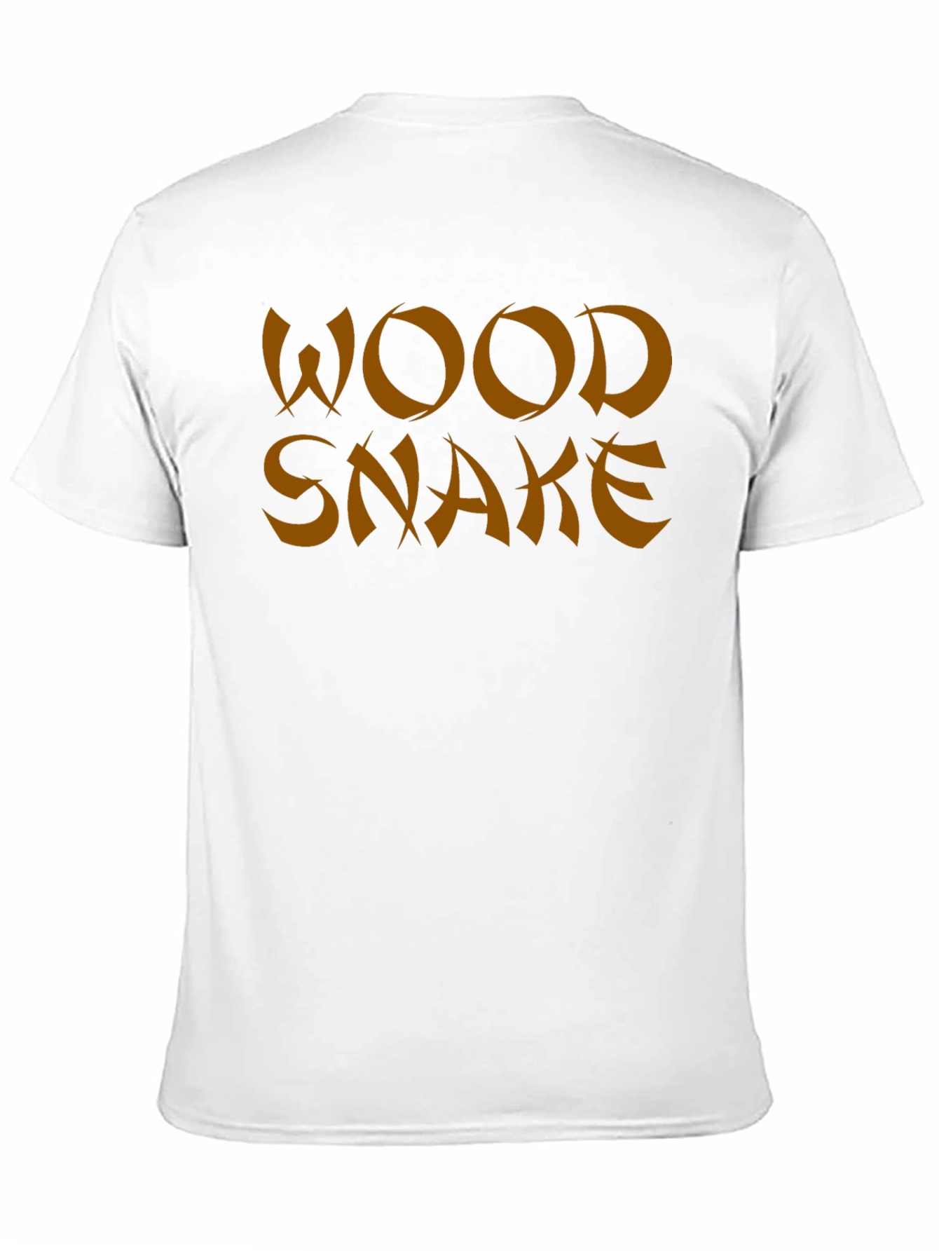 Wood Snake Graphic Tee - Soft Cotton Blend