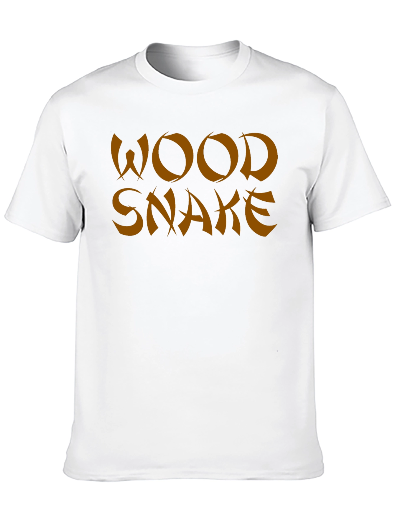 Wood Snake Graphic Tee - Soft Cotton Blend
