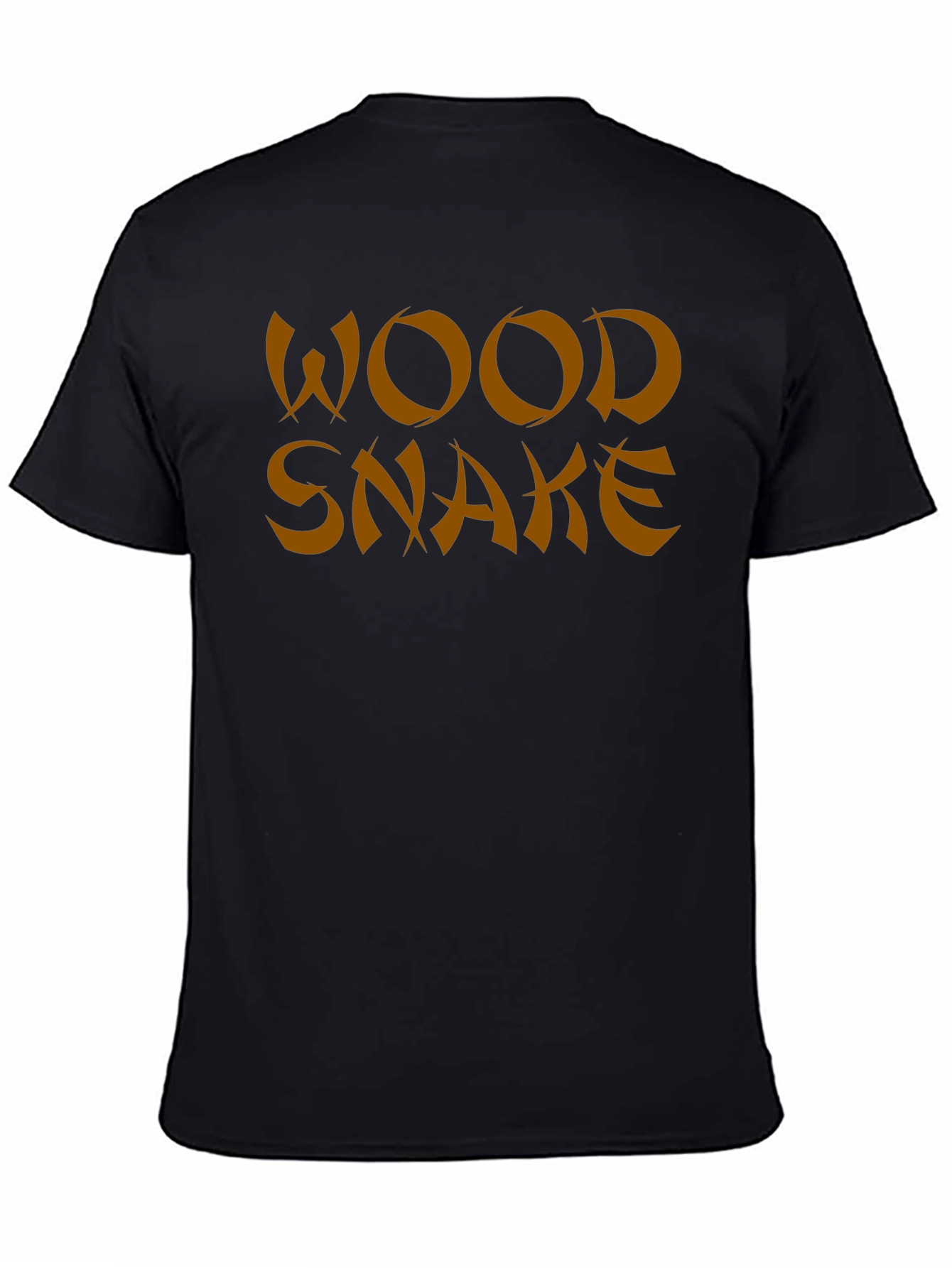 Wood Snake Graphic Tee - Soft Cotton Blend