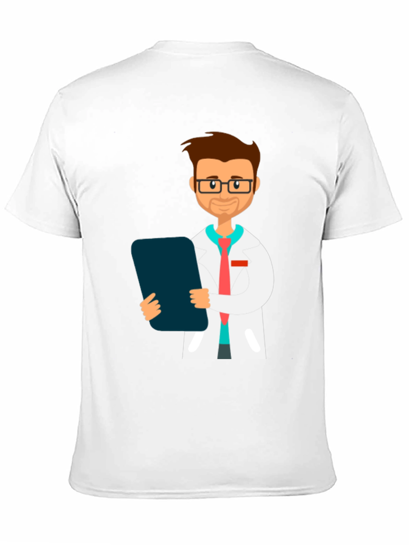 Doctor Graphic T-Shirt - Black Cotton Blend Tee