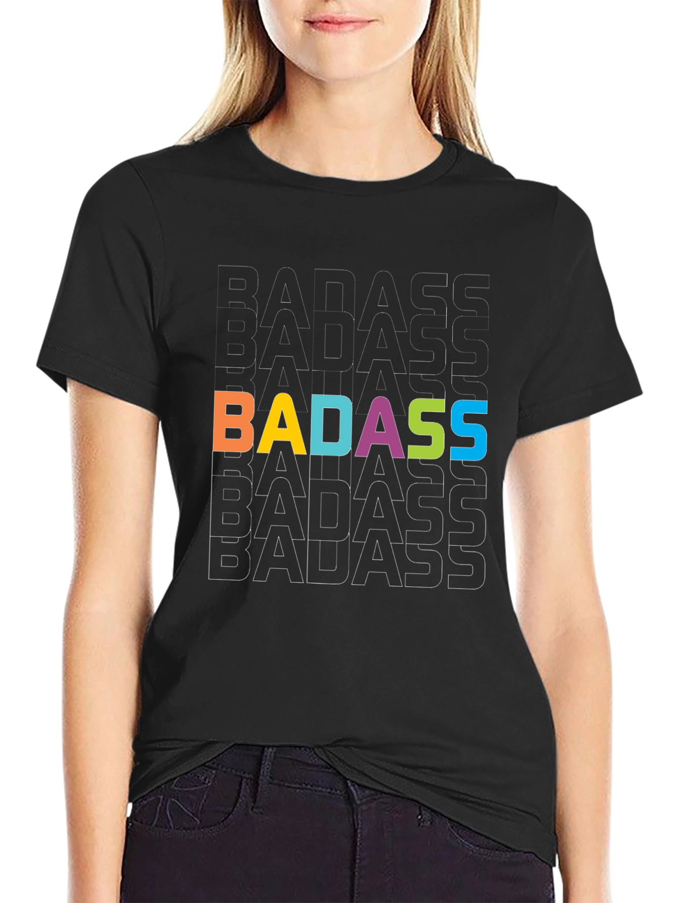 Badass Statement T-Shirt - Bold Graphic Tee