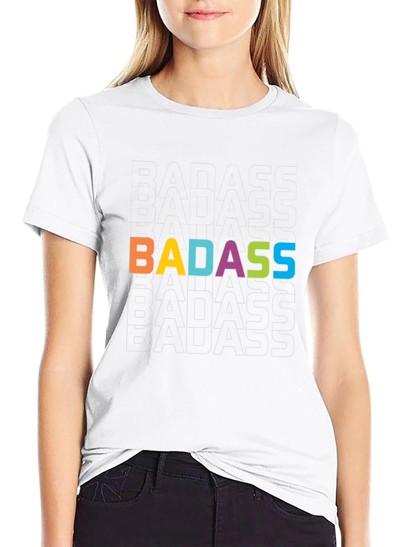 Badass Statement T-Shirt - Bold Graphic Tee