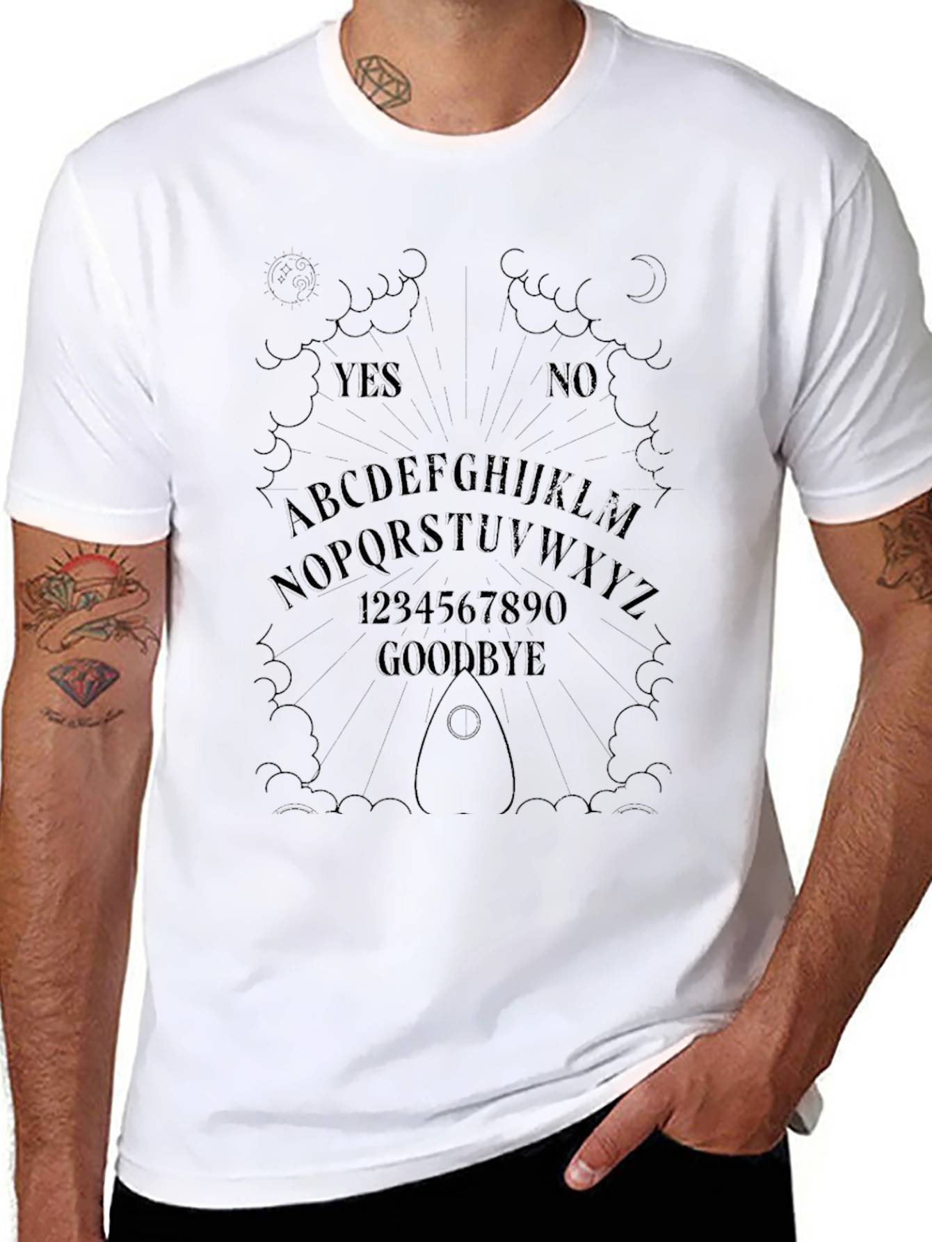 Ouija Board Graphic T-Shirt