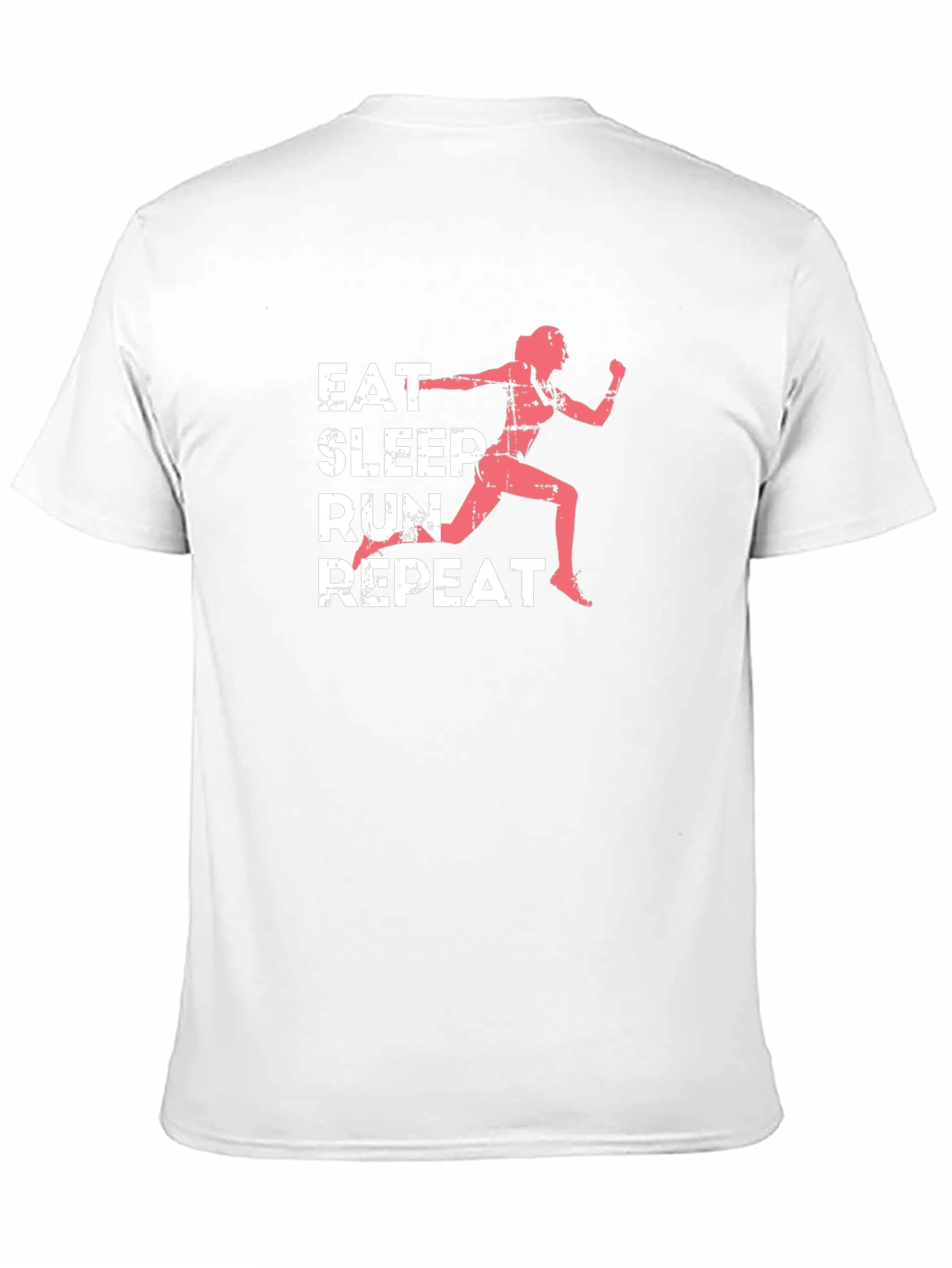 Eat Sleep Run Repeat Graphic T-Shirt