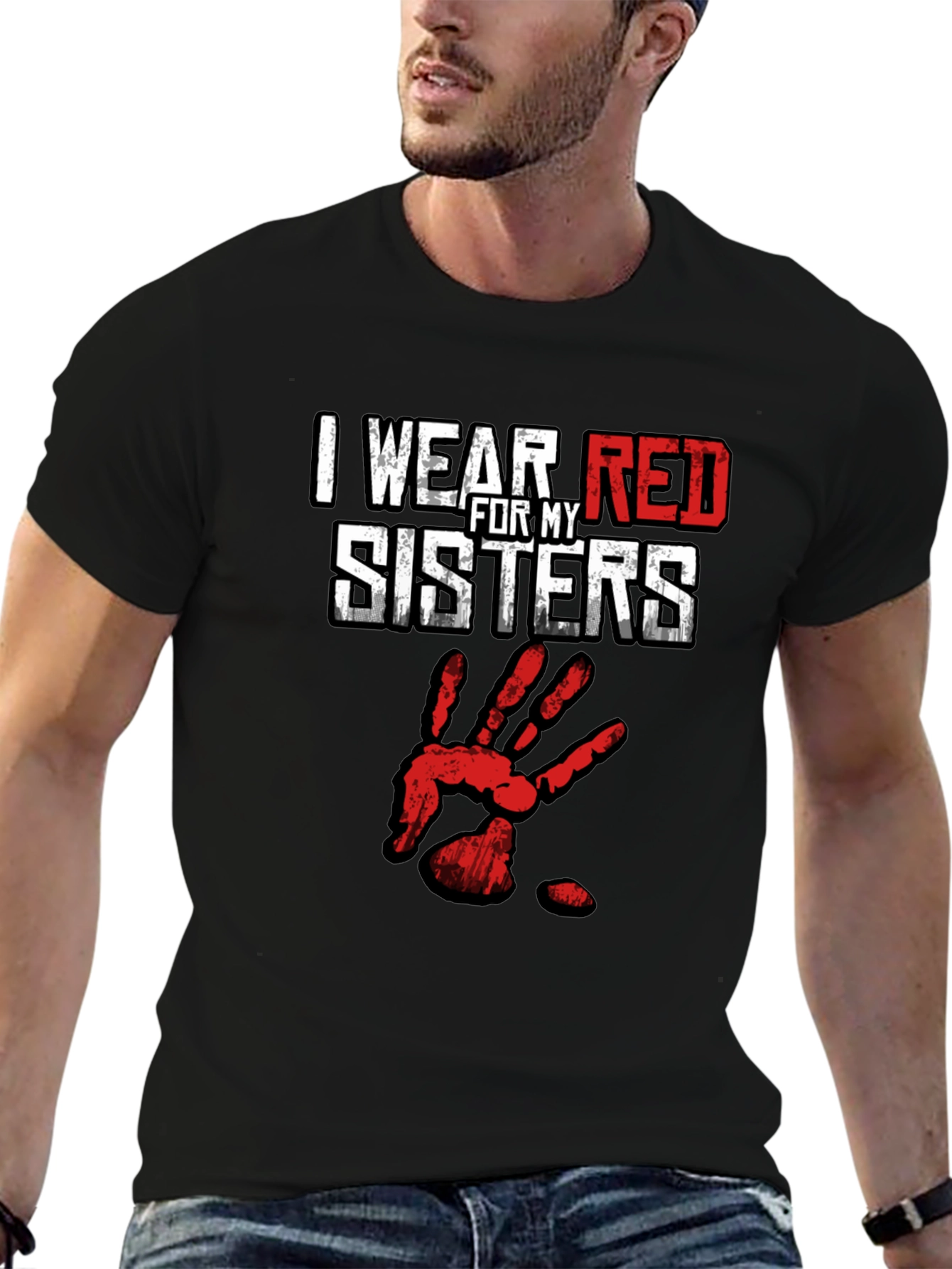I Wear Red For My Sisters T-Shirt