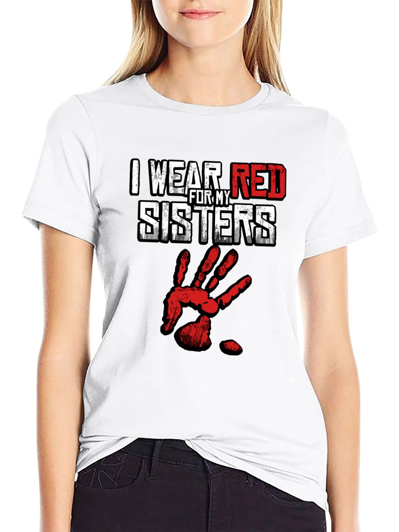 I Wear Red For My Sisters T-Shirt