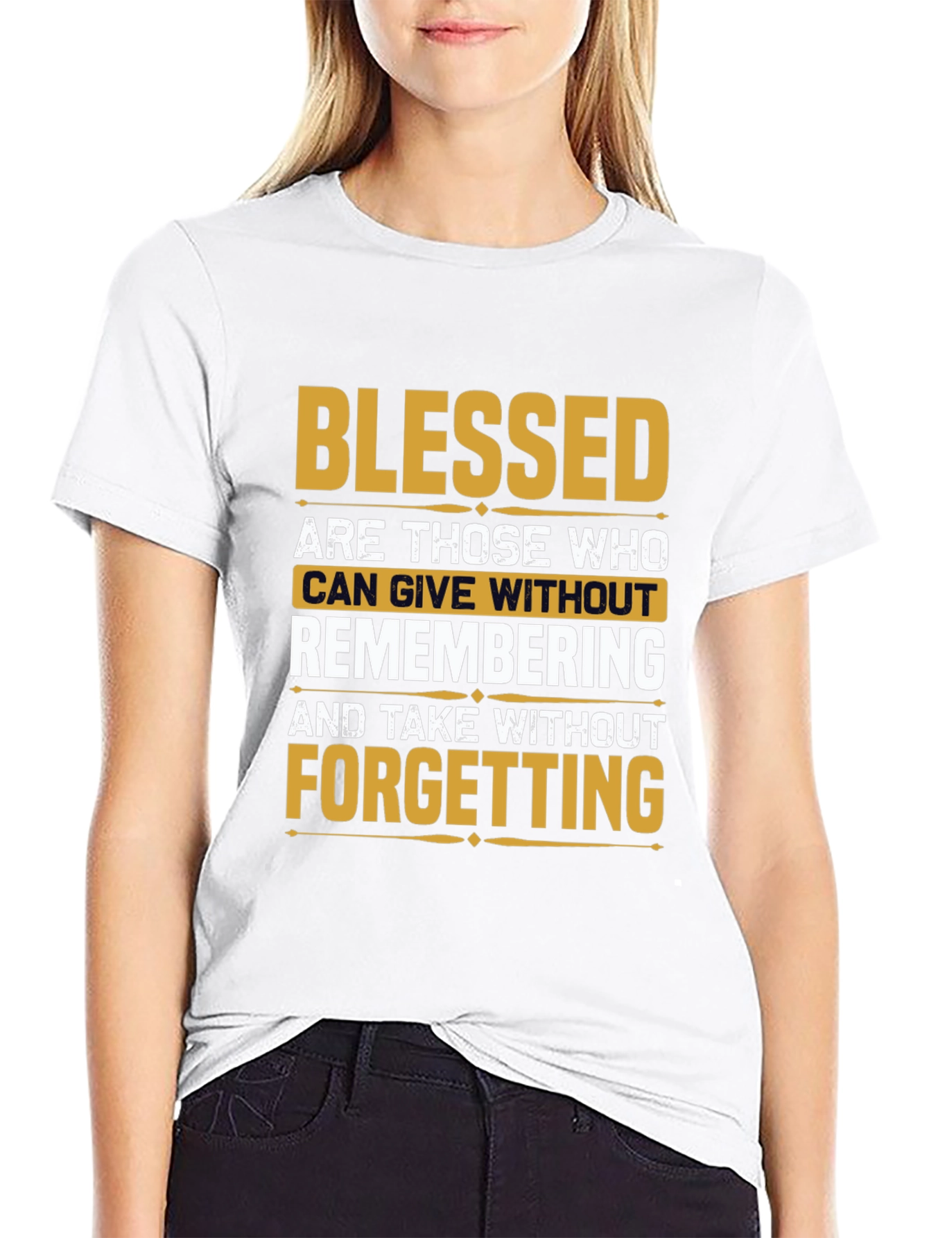Blessed Inspirational Graphic T-Shirt