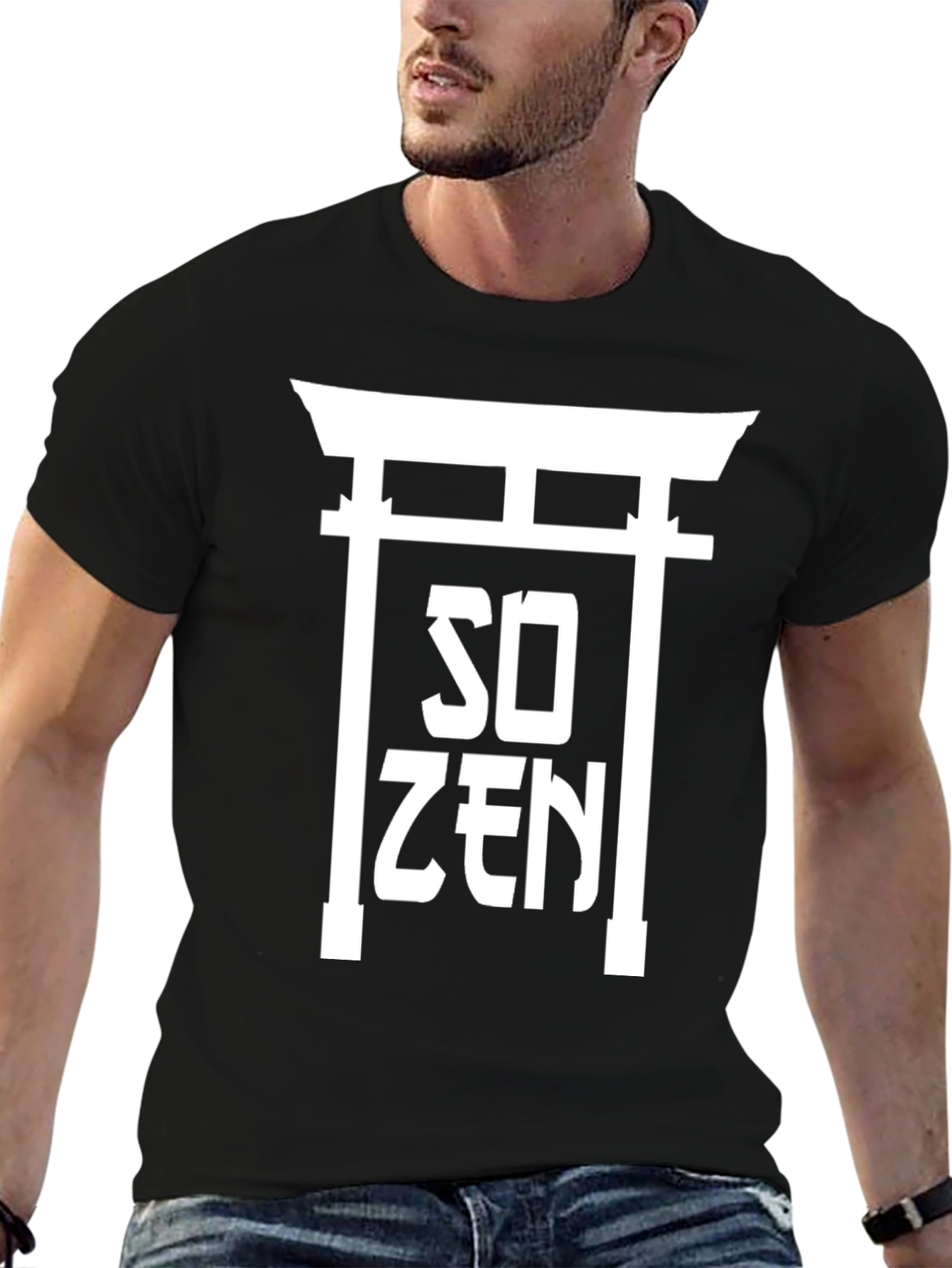 So Zen Graphic Tee - Stylish Cotton T-Shirt