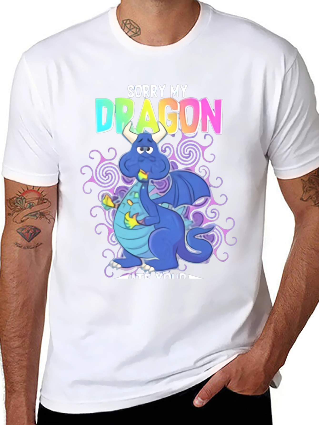 Sorry My Dragon Ate Your Homework T-Shirt