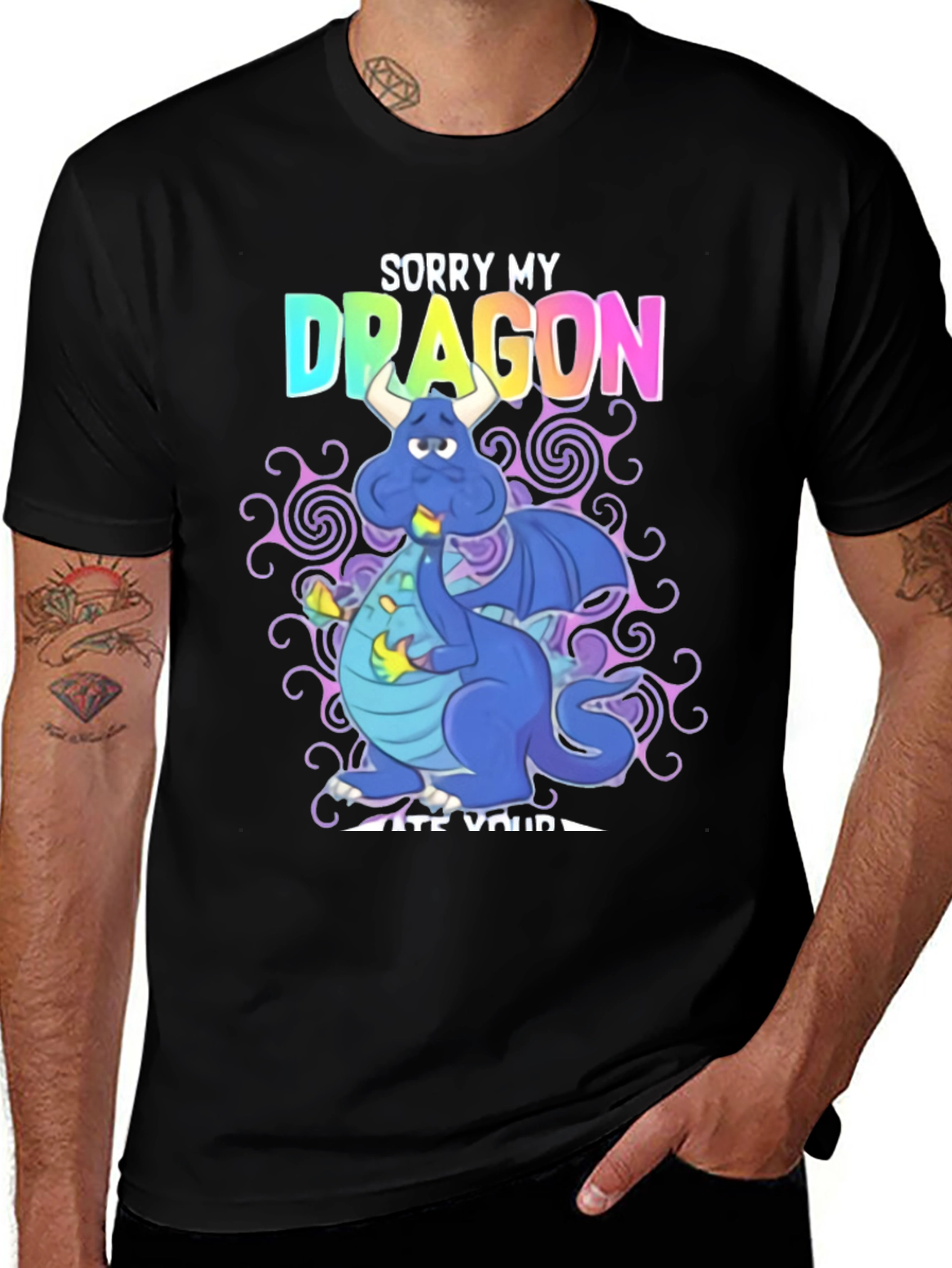 Sorry My Dragon Ate Your Homework T-Shirt