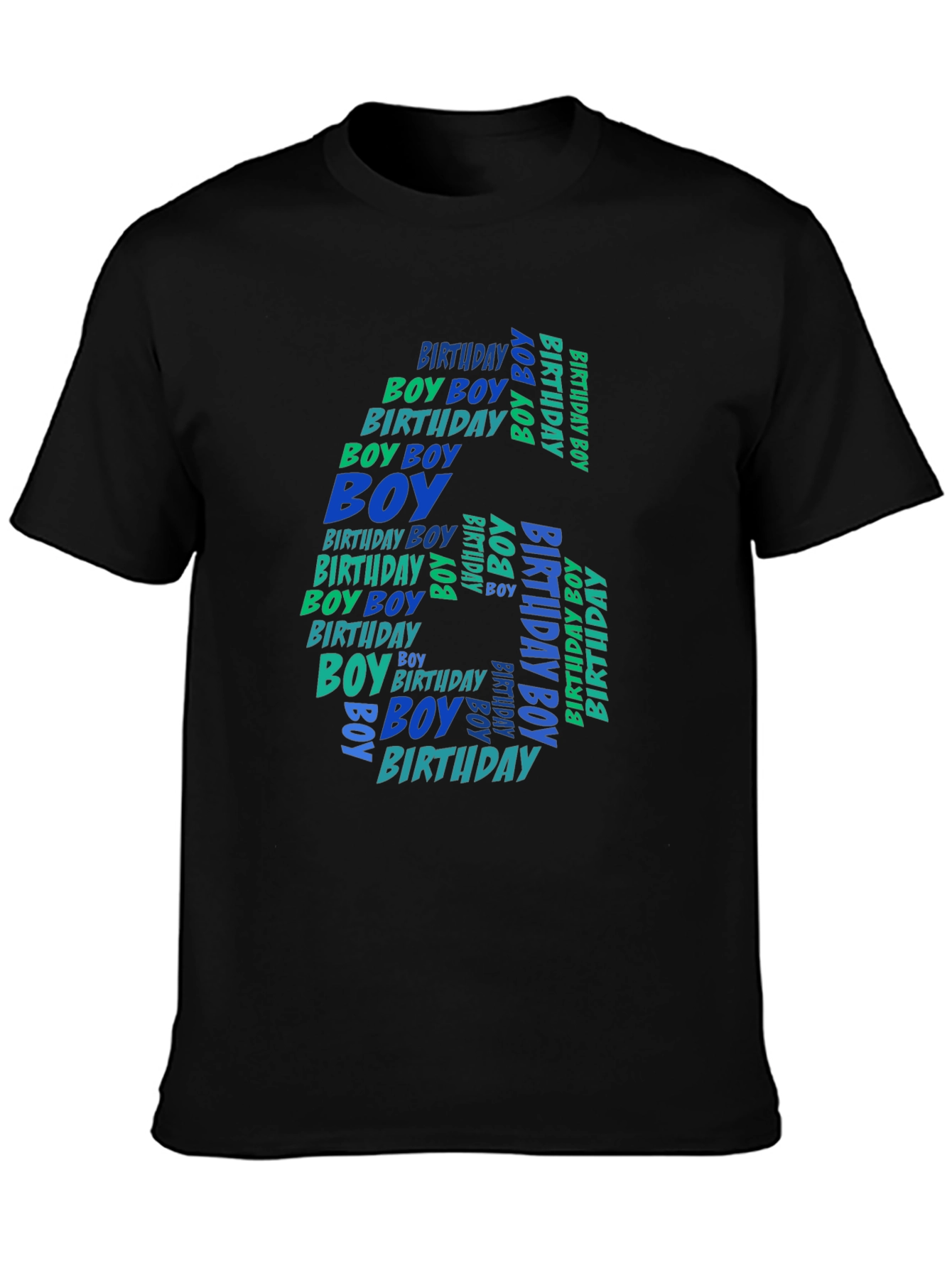 6th Birthday Boy T-Shirt