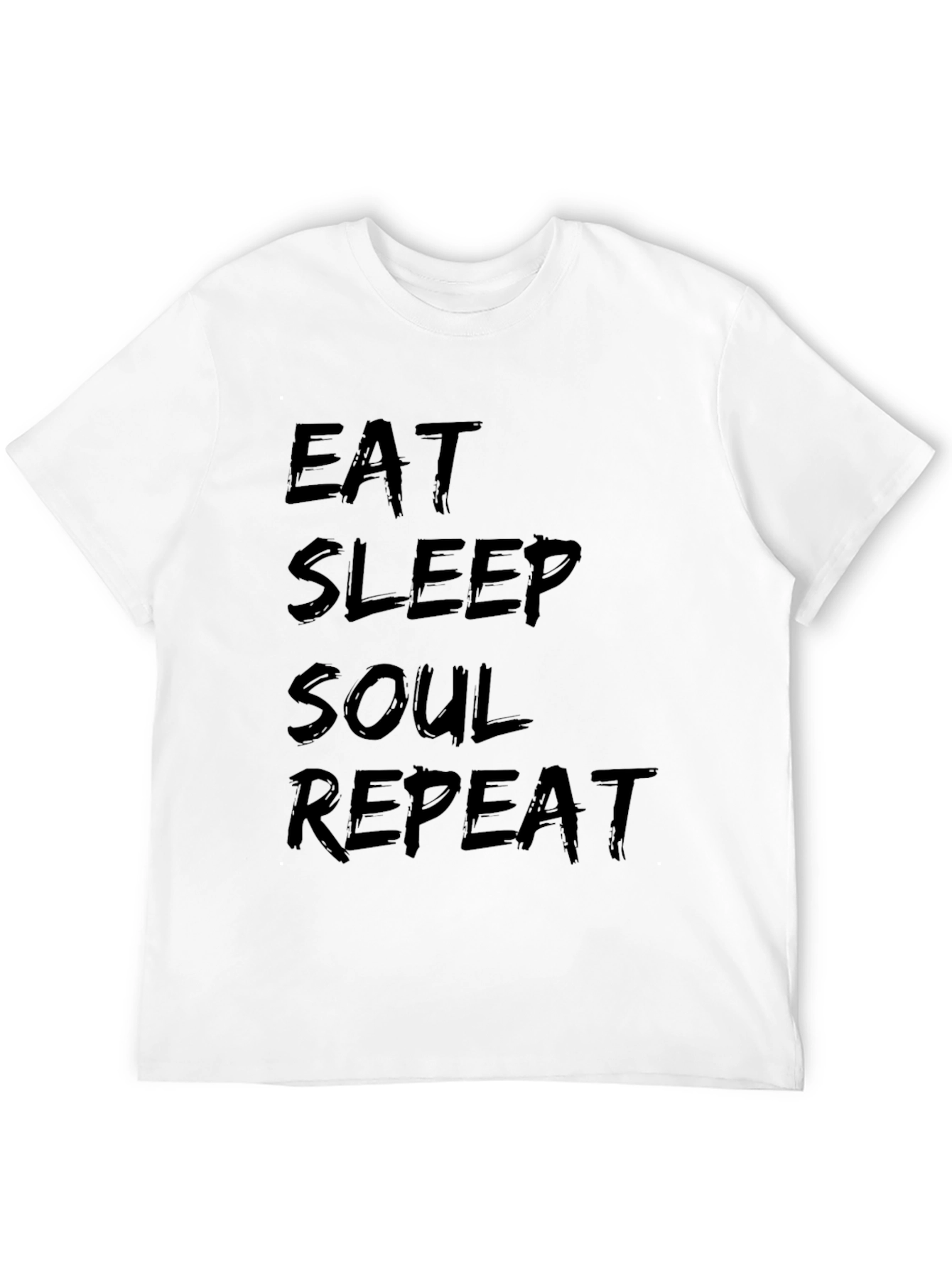 Eat Sleep Soul Repeat Black T-Shirt