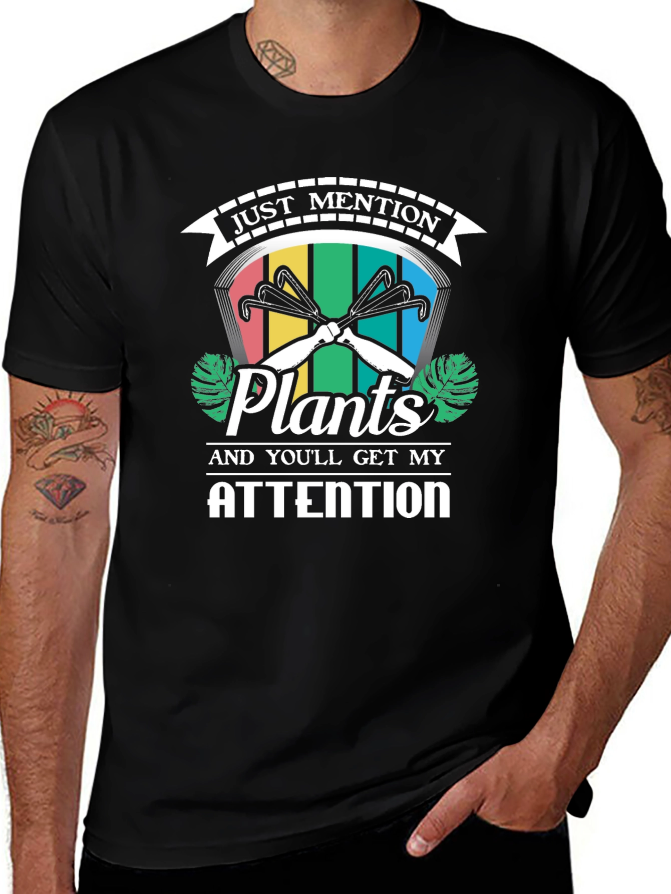 Just Mention Plants Graphic Tee