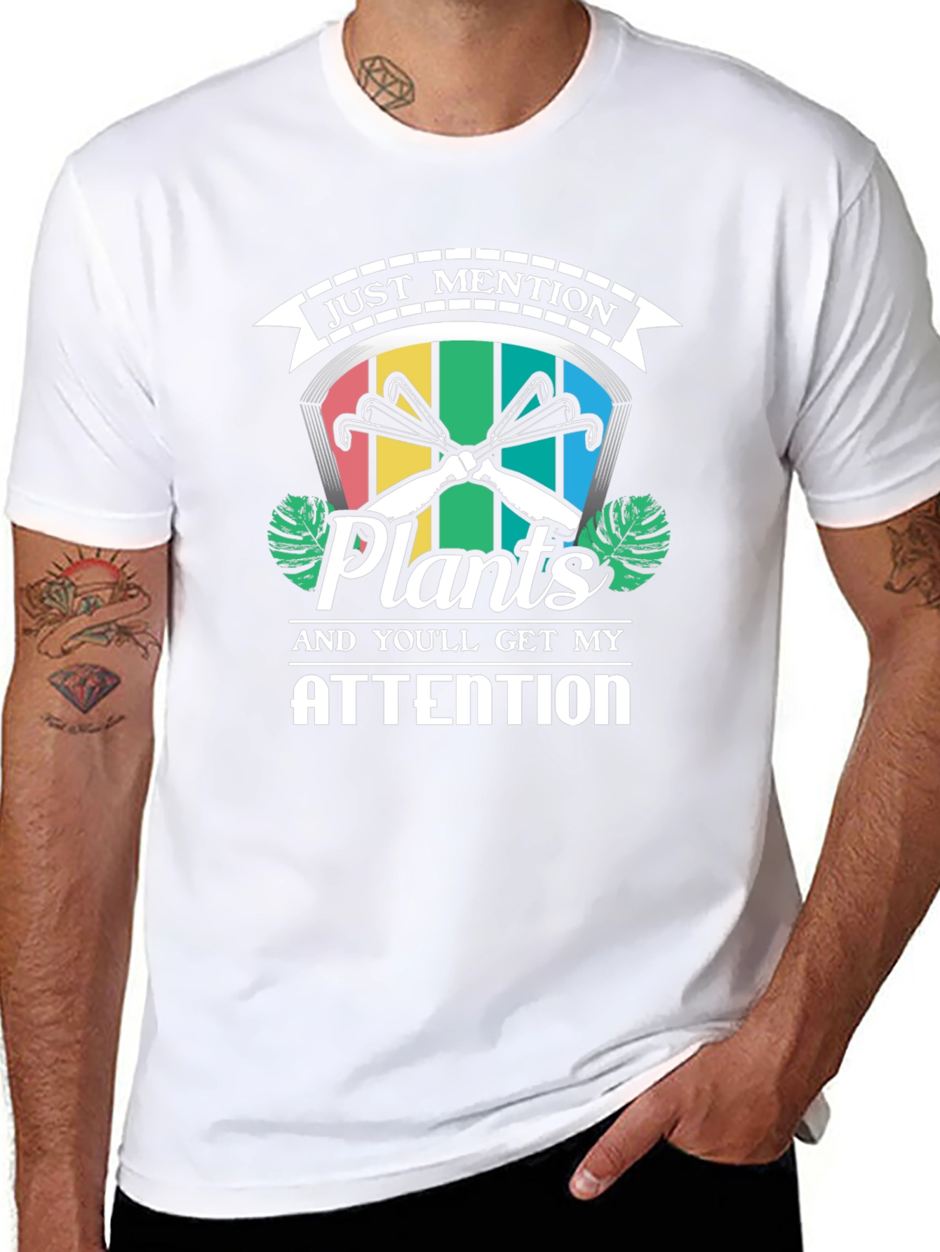 Just Mention Plants Graphic Tee