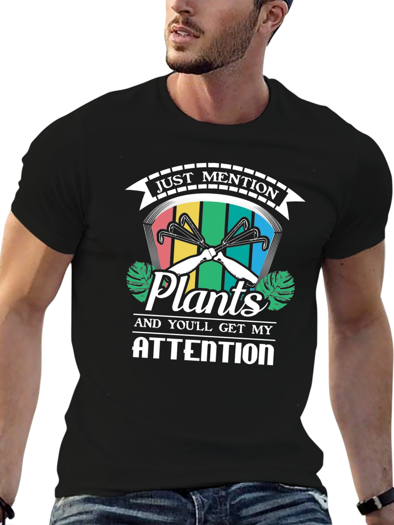 Just Mention Plants Graphic Tee