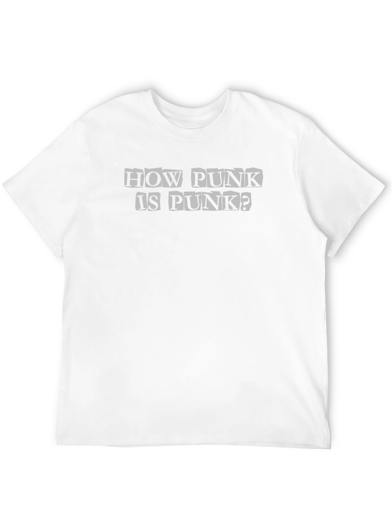 How Punk Is Punk? Graphic Tee - Black