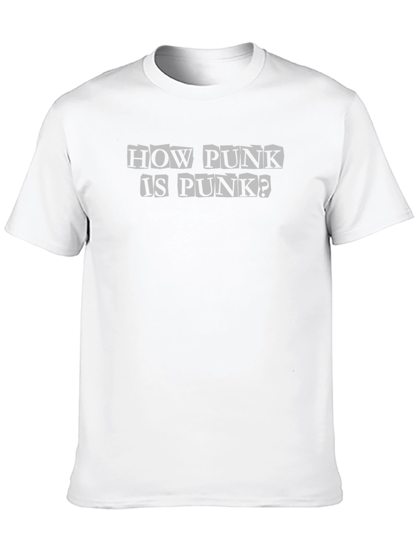 How Punk Is Punk? Graphic Tee - Black