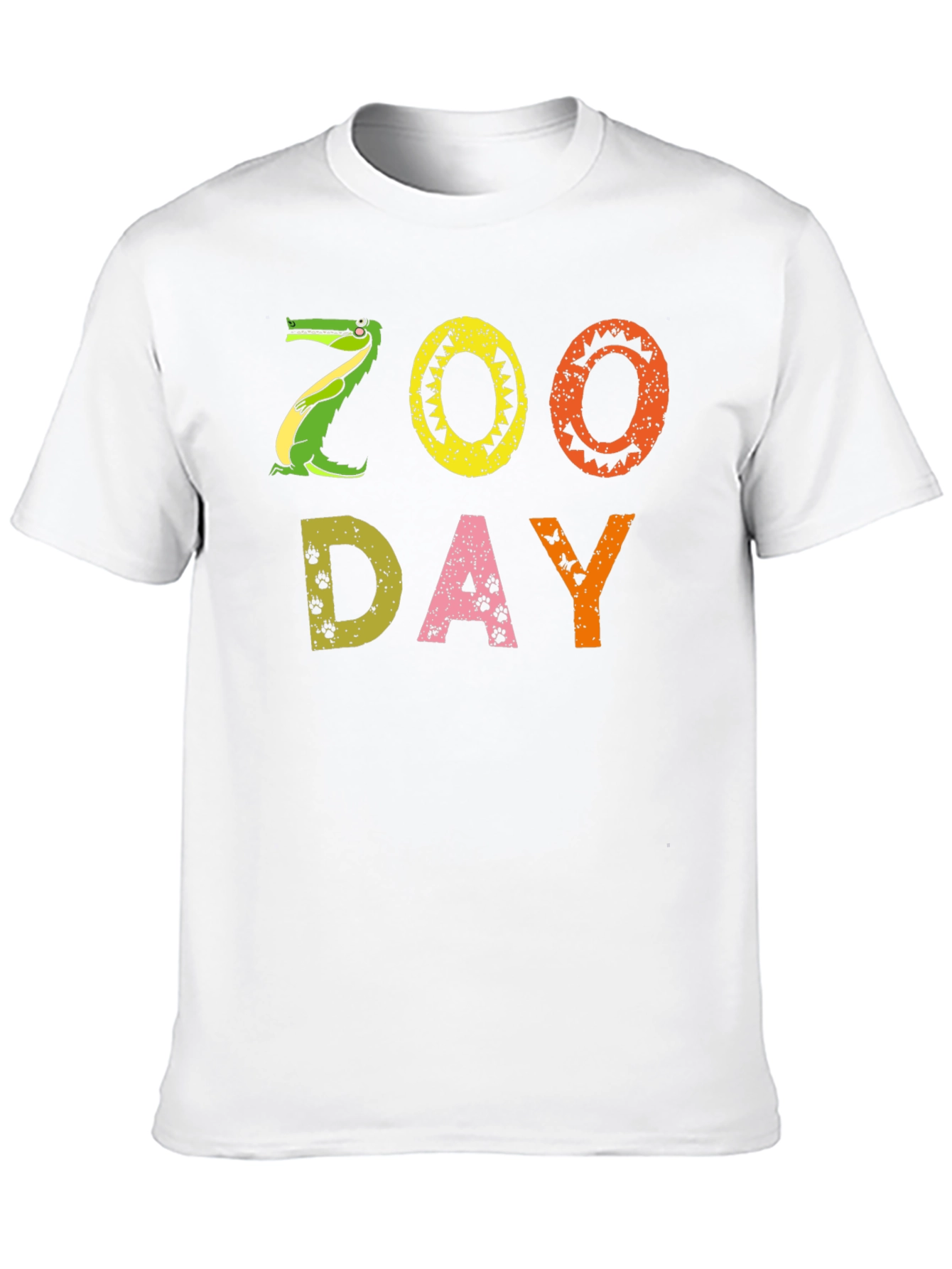 Zoo Day Graphic T-Shirt - Fun Animal Design