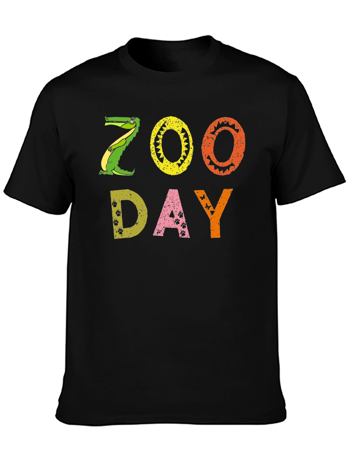 Zoo Day Graphic T-Shirt - Fun Animal Design