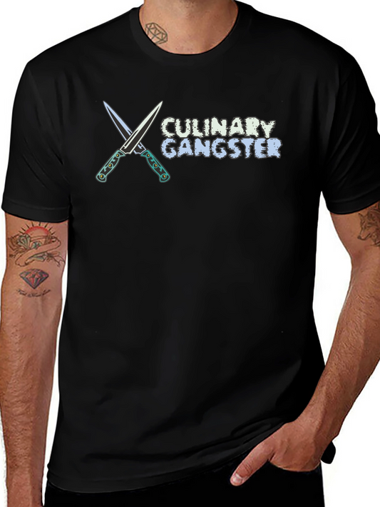 Culinary Gangster T-Shirt - Chef Humor Apparel