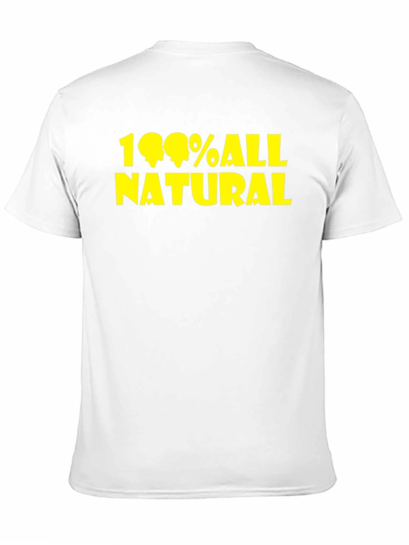 100% All Natural Graphic Tee - Black