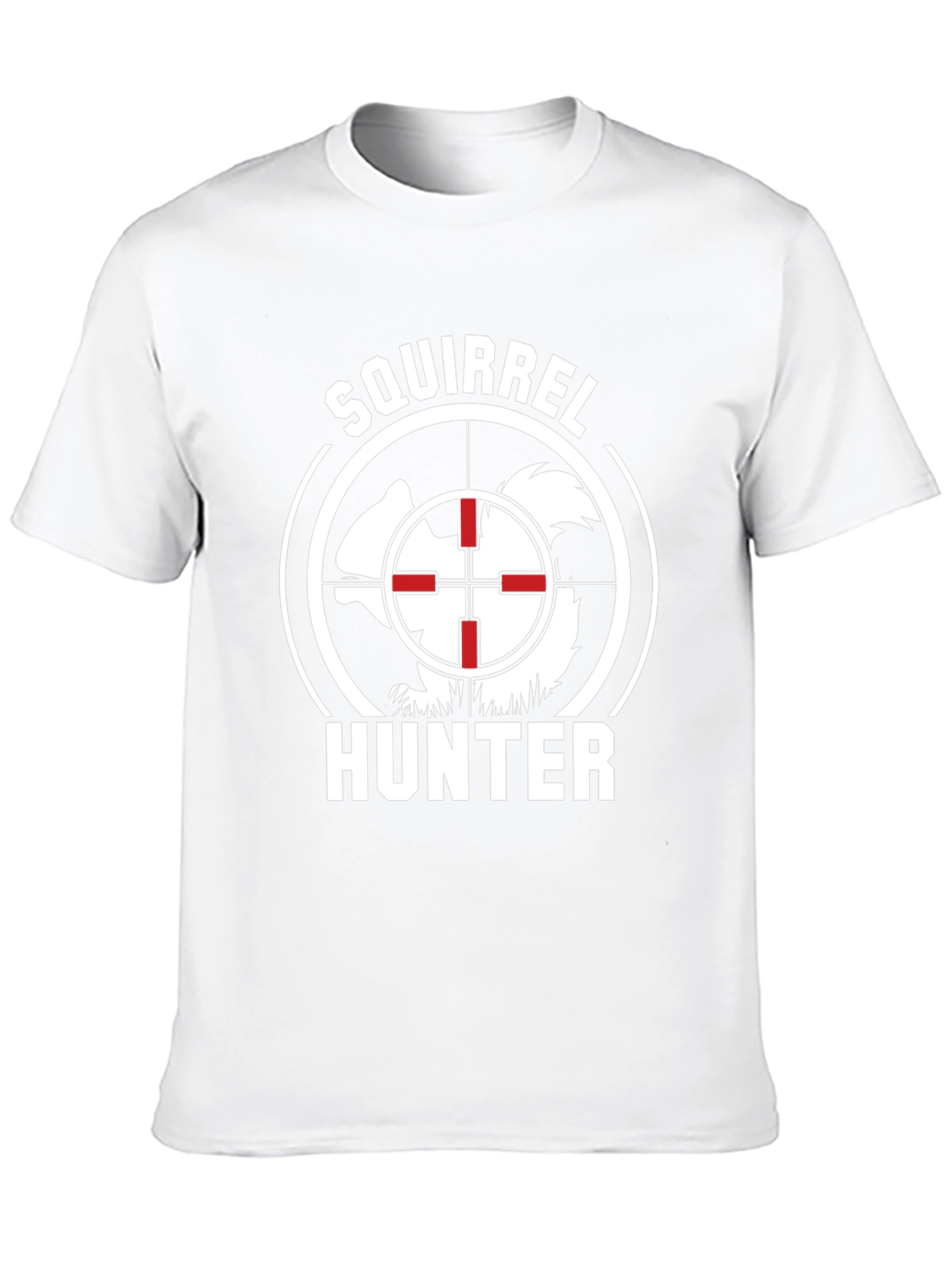 Squirrel Hunter Graphic Tee - Novelty Hunting Shirt