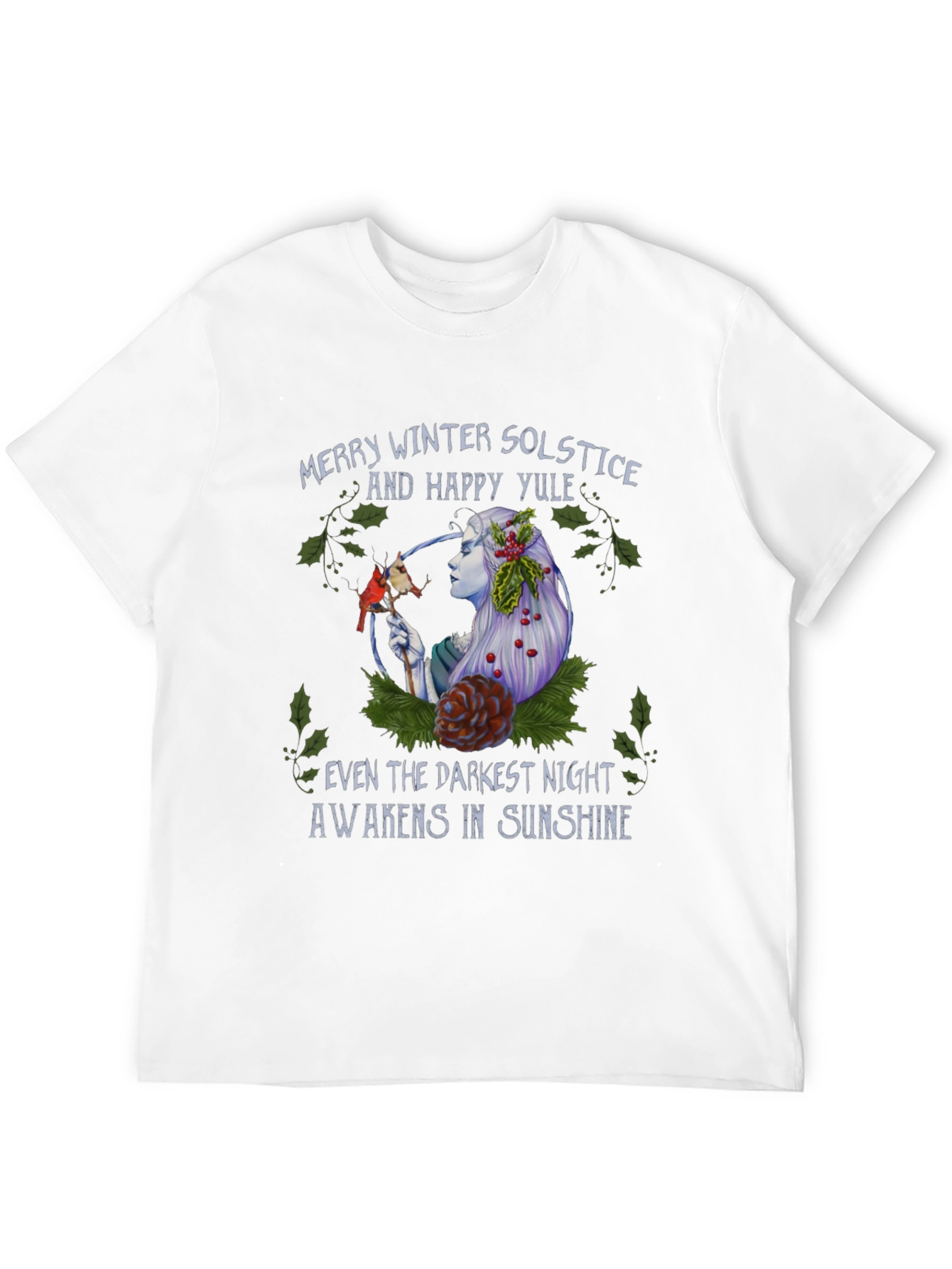 Winter Solstice & Happy Yule Graphic T-Shirt
