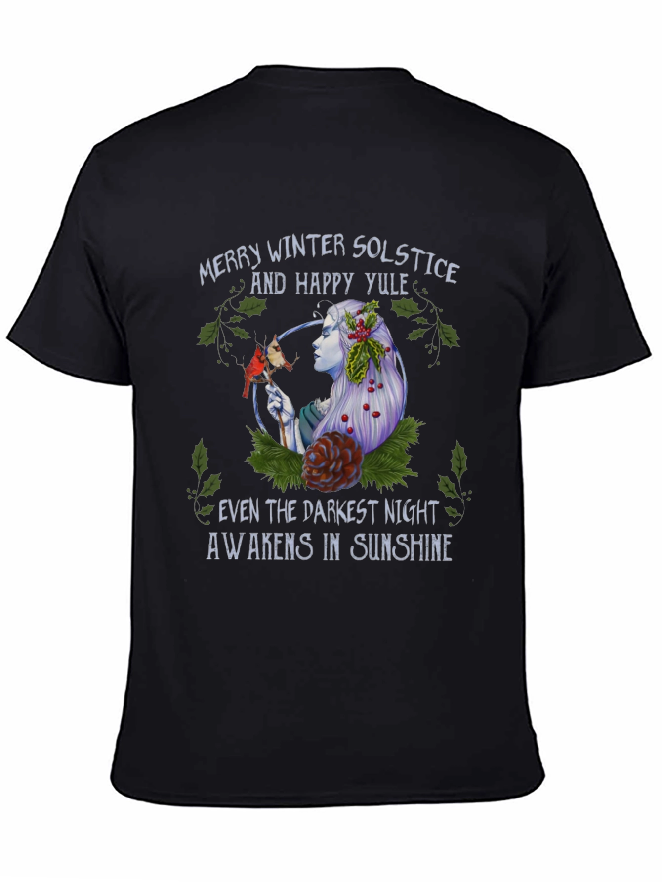 Winter Solstice & Happy Yule Graphic T-Shirt