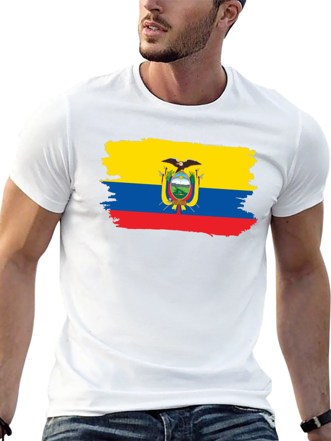 Ecuador Flag T-Shirt - Show Your Pride!