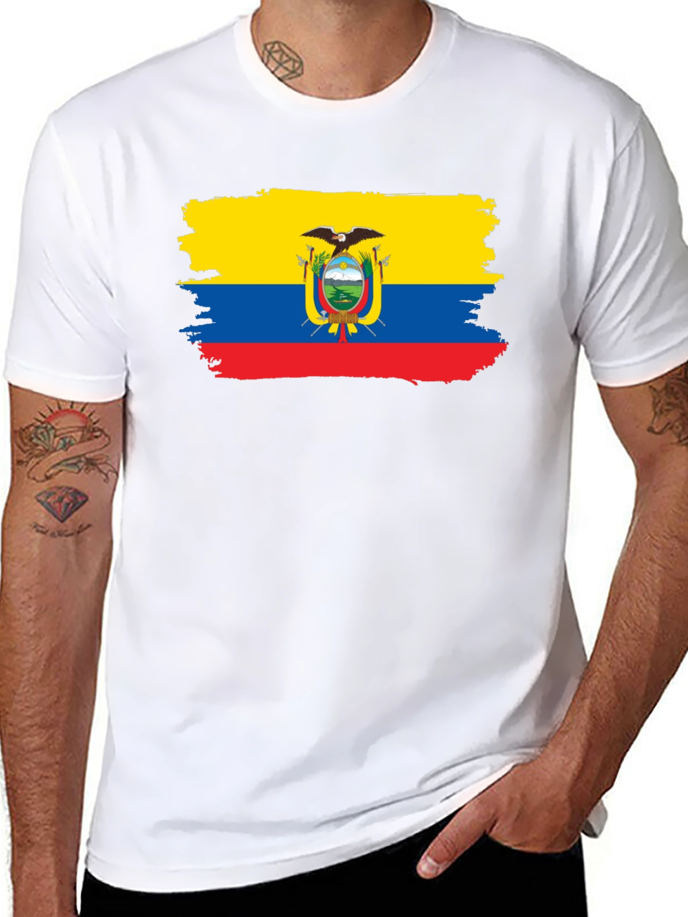 Ecuador Flag T-Shirt - Show Your Pride!
