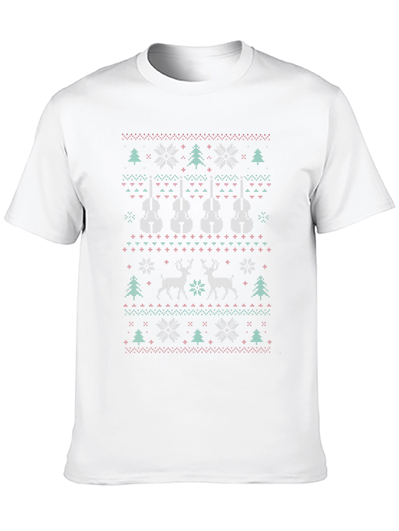 Christmas Holiday Sweater Design Tee