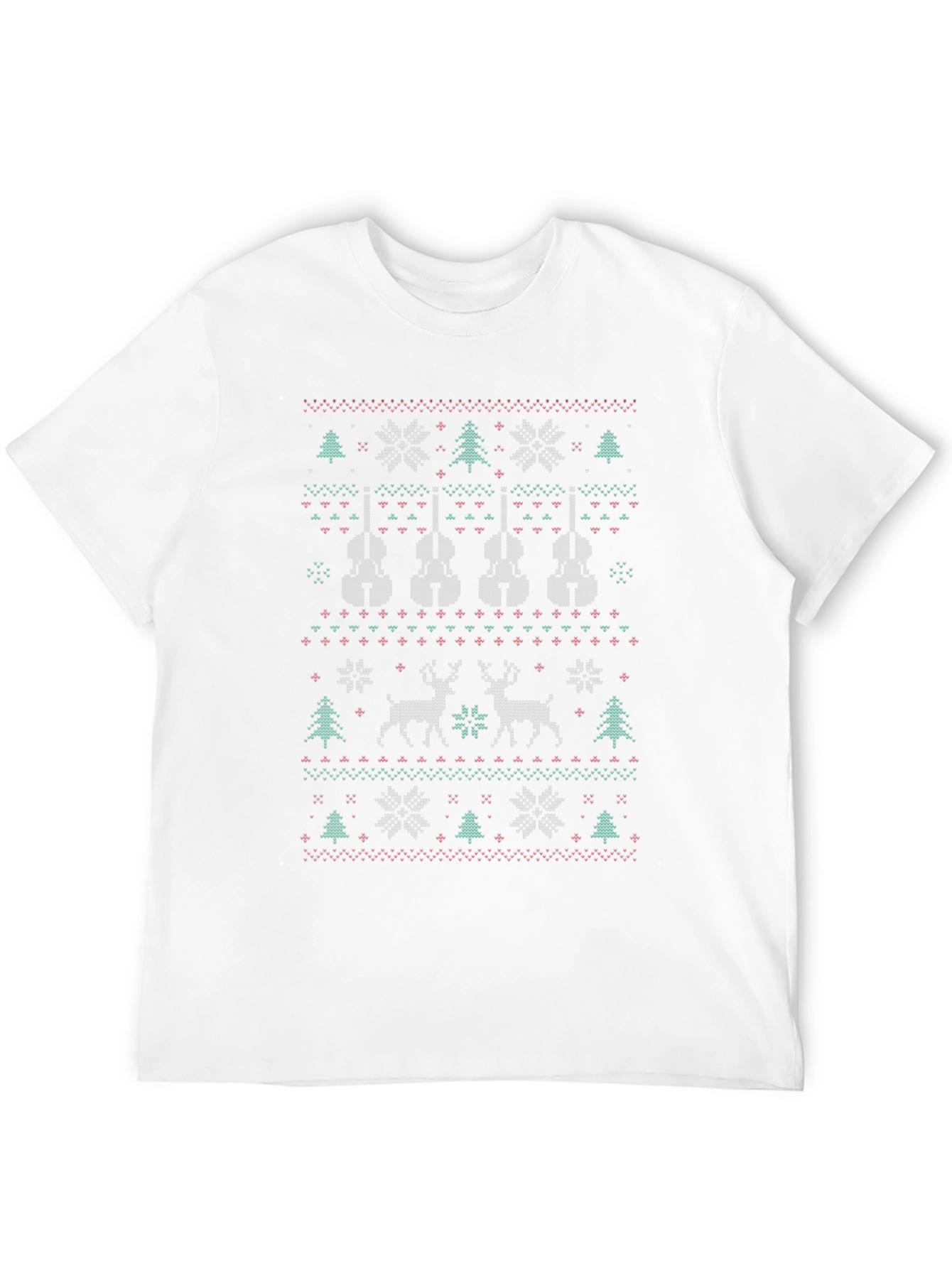 Christmas Holiday Sweater Design Tee