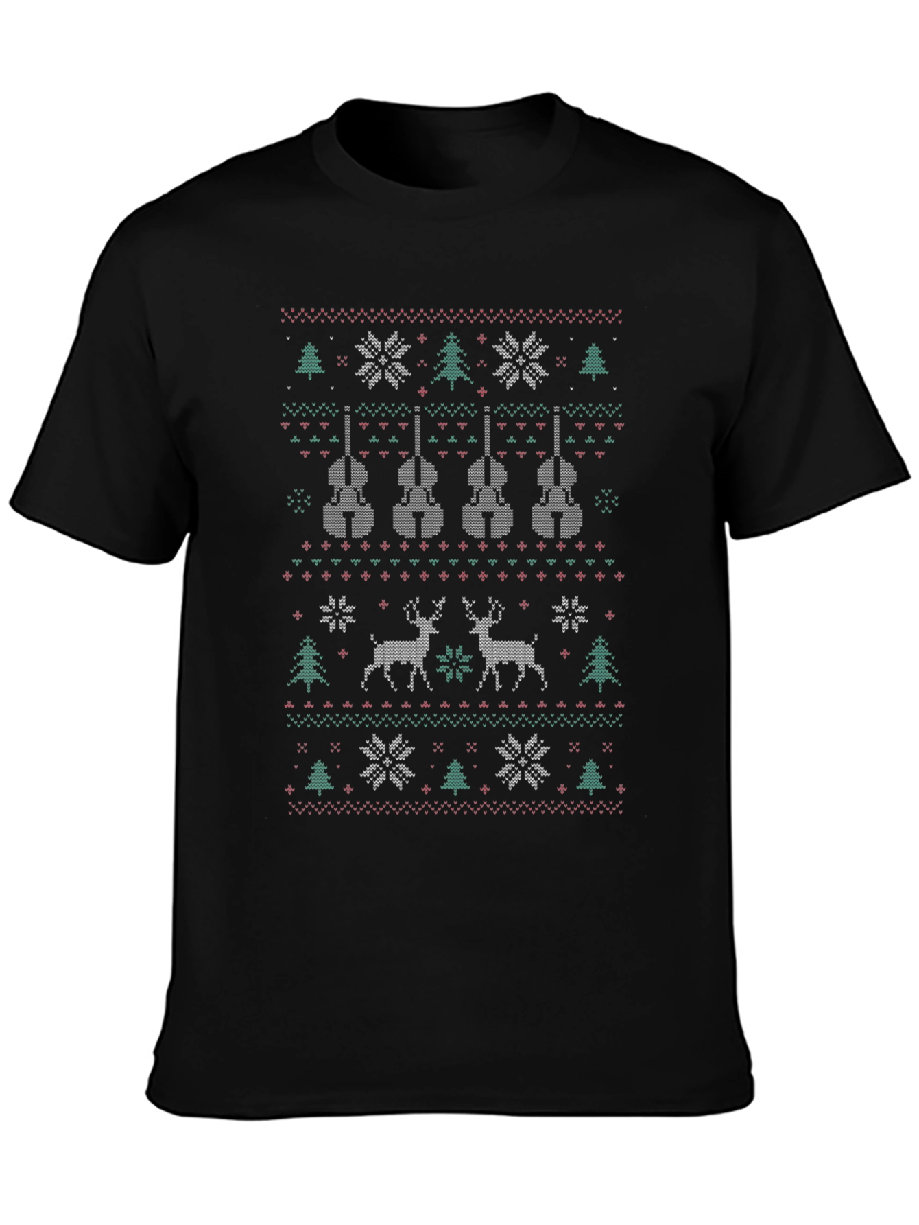 Christmas Holiday Sweater Design Tee
