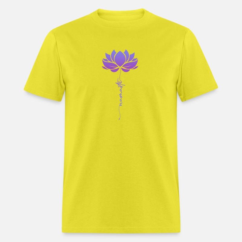 Namaste, Flower Yoga Tee Meditation