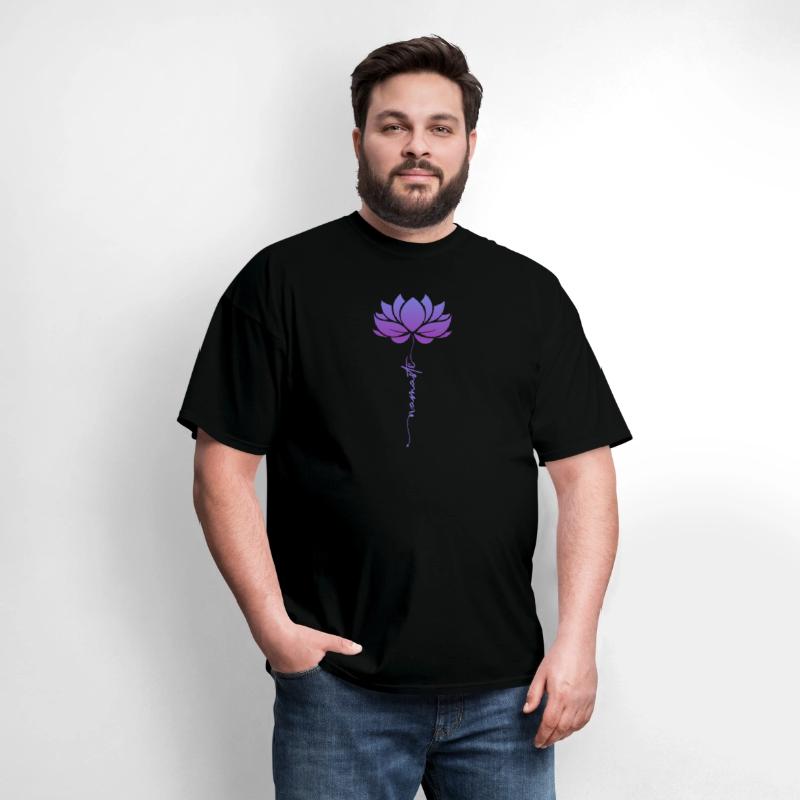 Namaste, Flower Yoga Tee Meditation