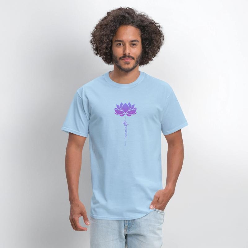 Namaste, Flower Yoga Tee Meditation