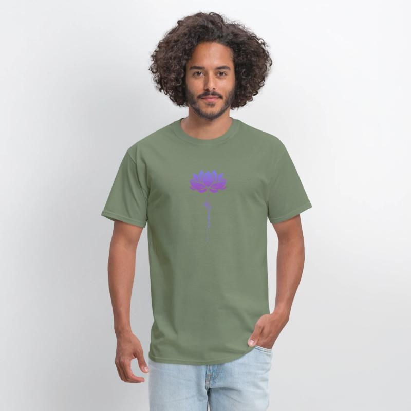 Namaste, Flower Yoga Tee Meditation