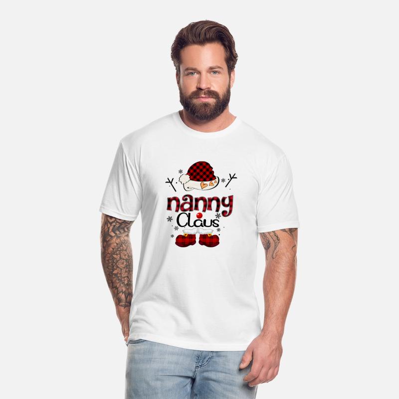 Nanny Claus Red Plaid Grandma