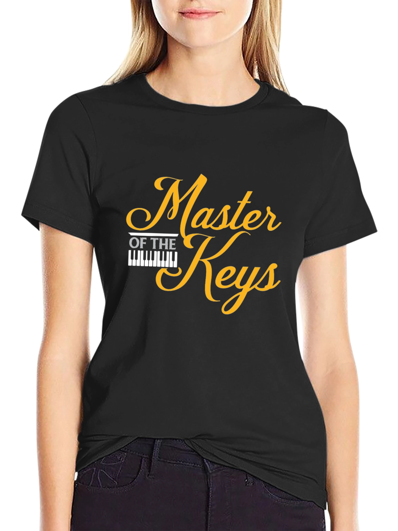 Master of the Keys Black T-Shirt