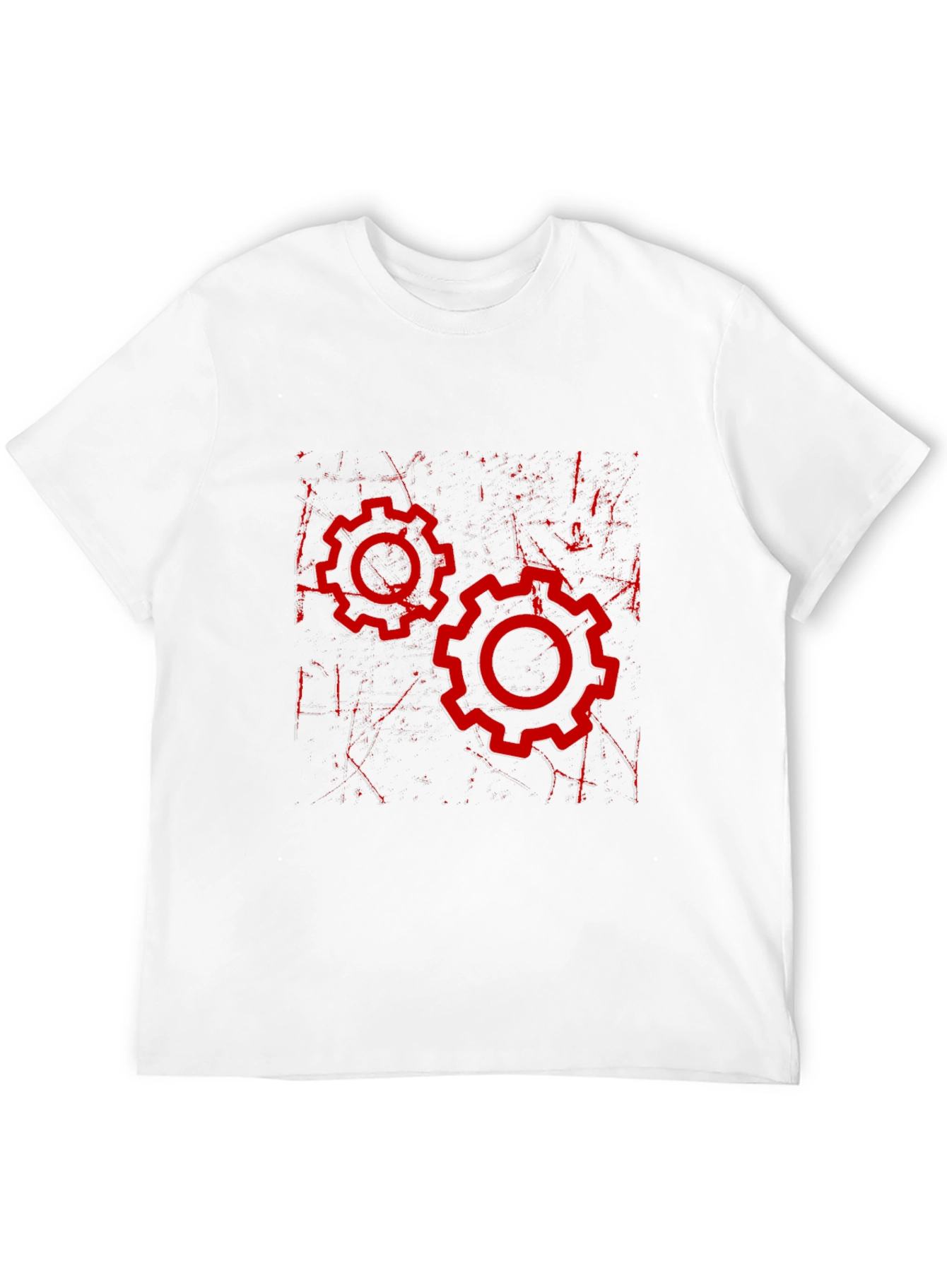 Gear Graphic Black T-Shirt