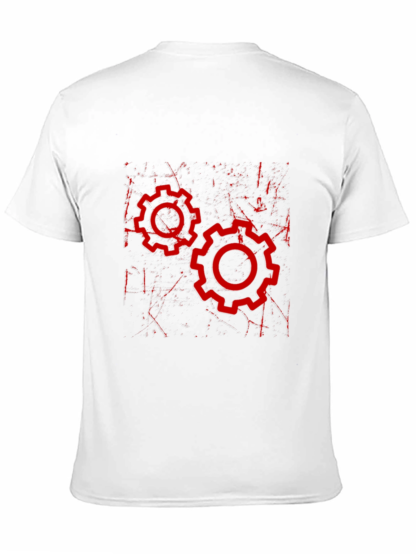 Gear Graphic Black T-Shirt