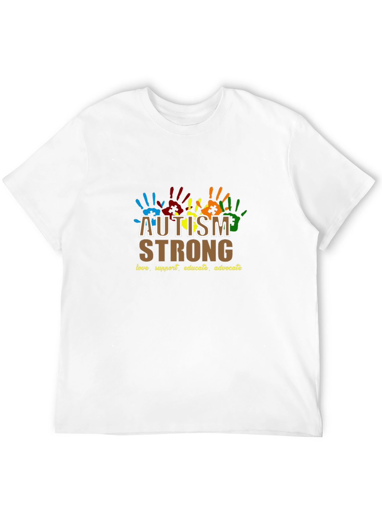 Autism Strong Tee - Love Support Educate